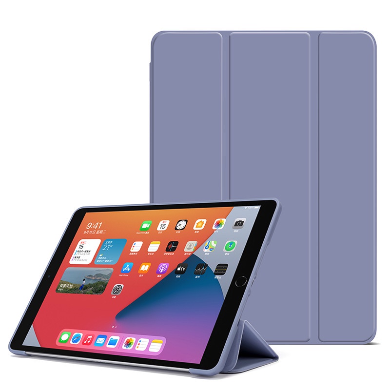 Tri-fold Case Pelindung Tablet Ipad 2020 Versi 10.2 Inch 3 Mini5 2019 11 Cocok Untuk 10.9 Inch