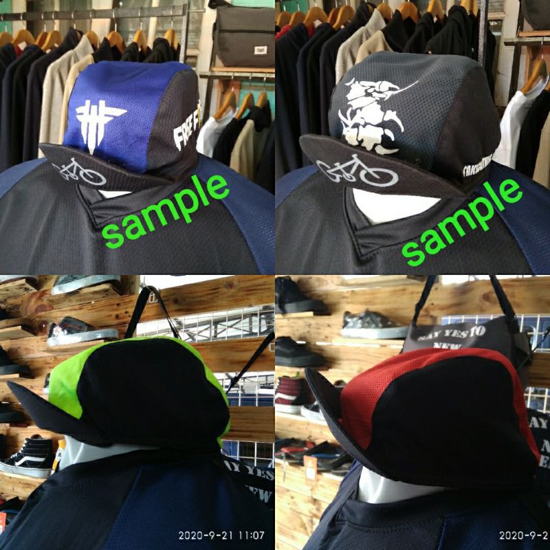 CYCLING CAPS / TOPI SEPEDA CUSTOM