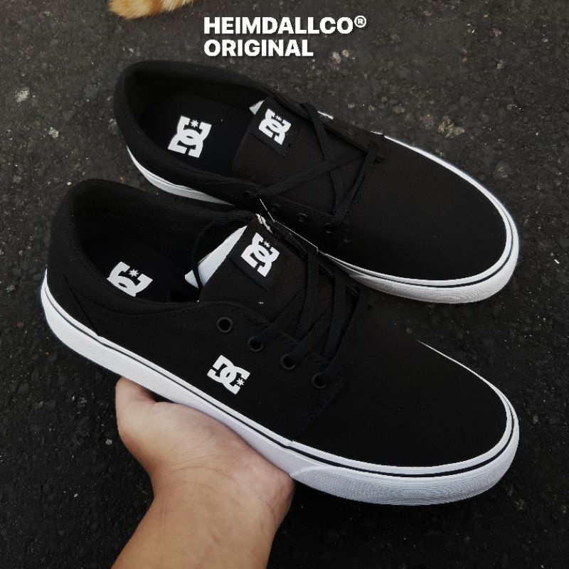 DC SHOES TRASE TX BLACK WHITE ORIGINAL