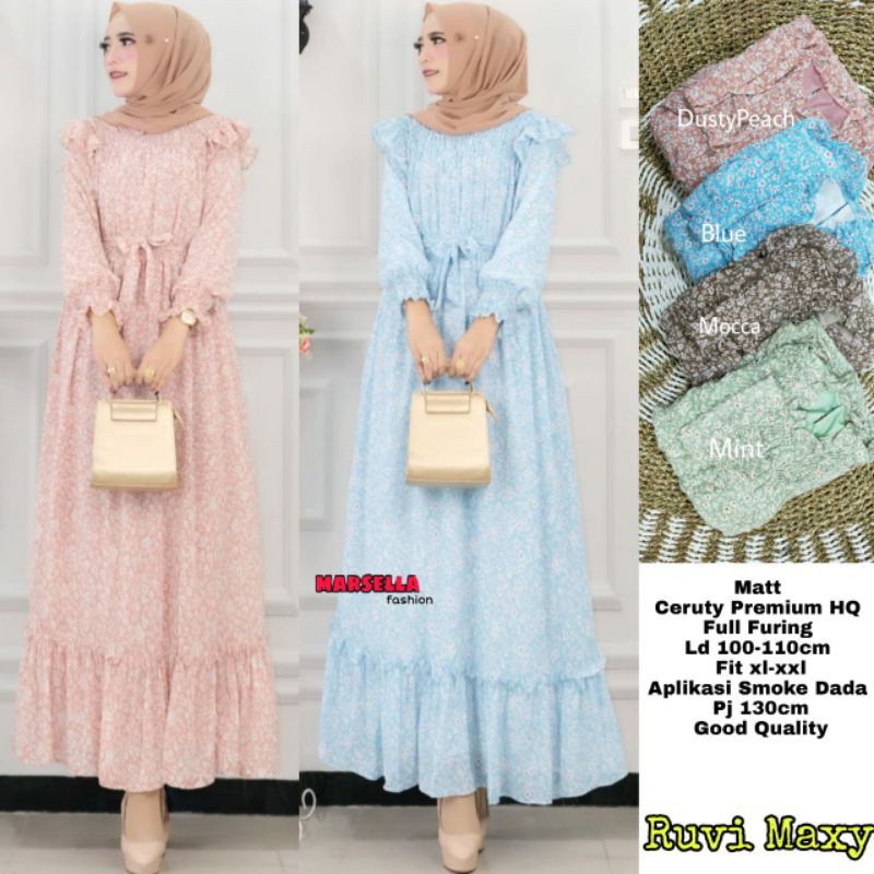 MAXY DRESS WANITA RUVI