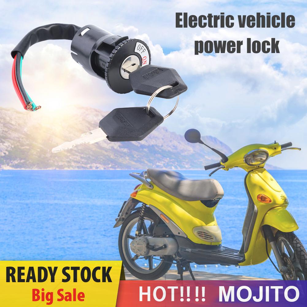 Kunci Starter Power Lock Elektrik Untuk Skuter / Sepeda