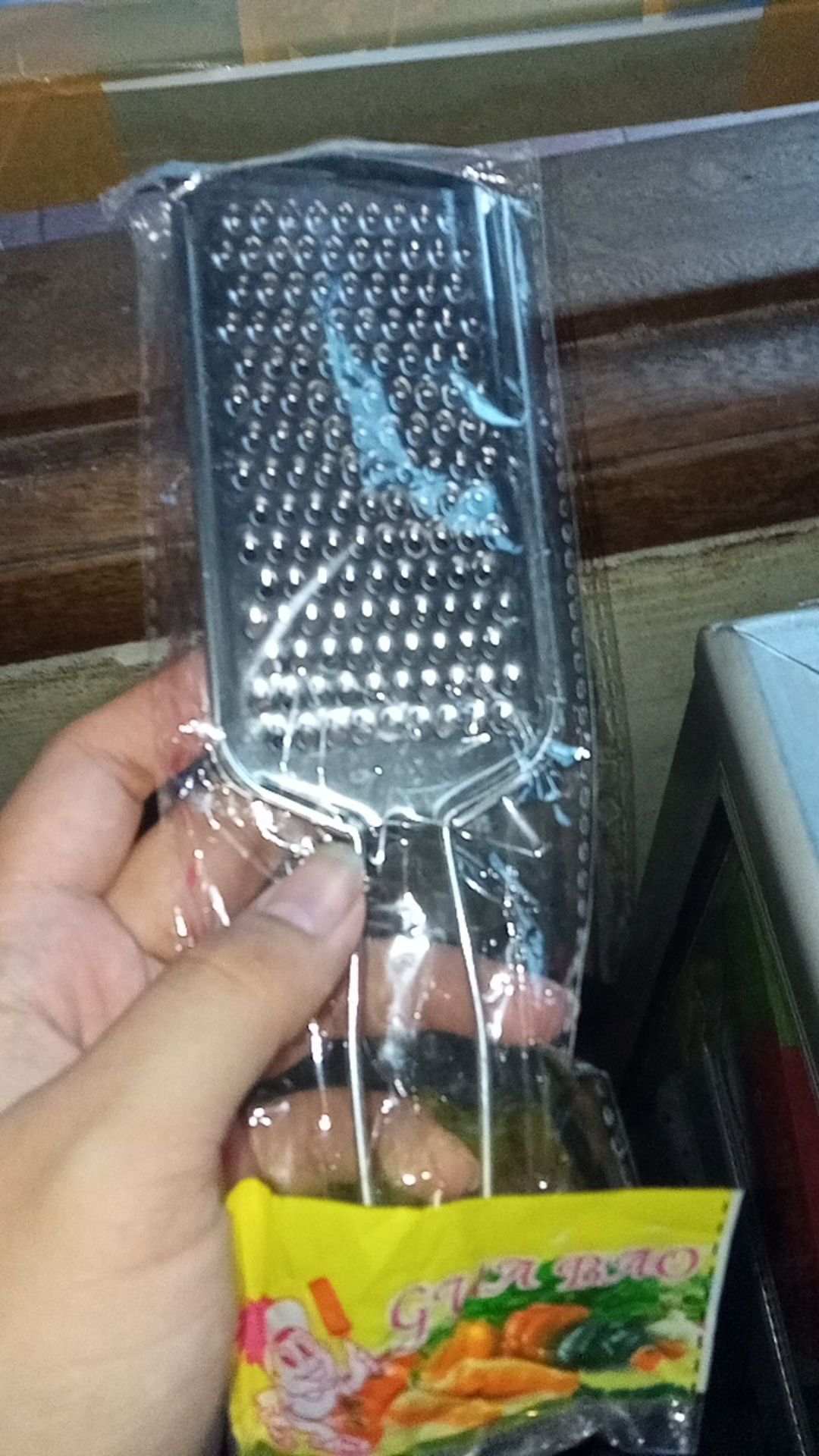 Parutan Keju Kentang Coklat Grater Cheese Alat Dapur Parut Stainless Cheese