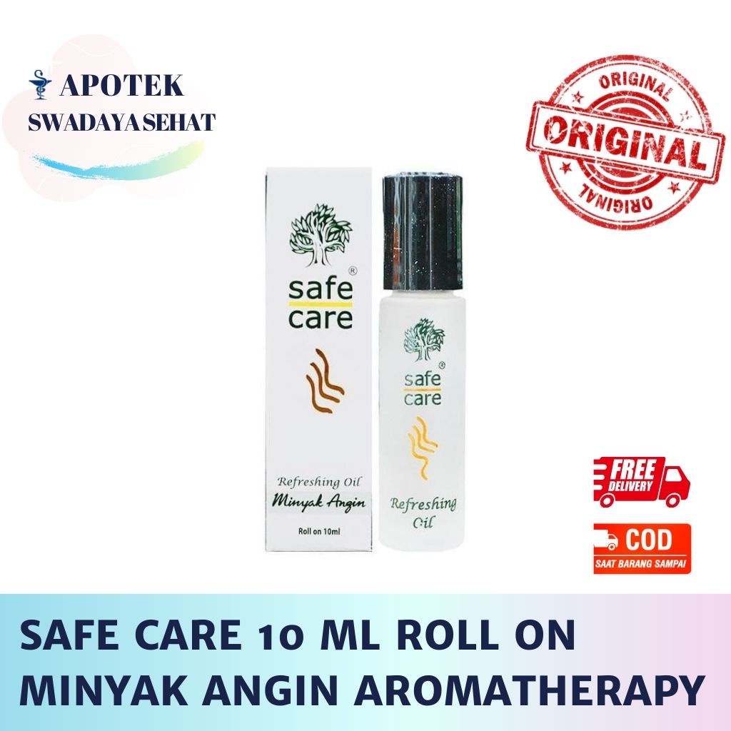 Safe Care Roll On 10 ML Minyak Angin  Aromatherapy