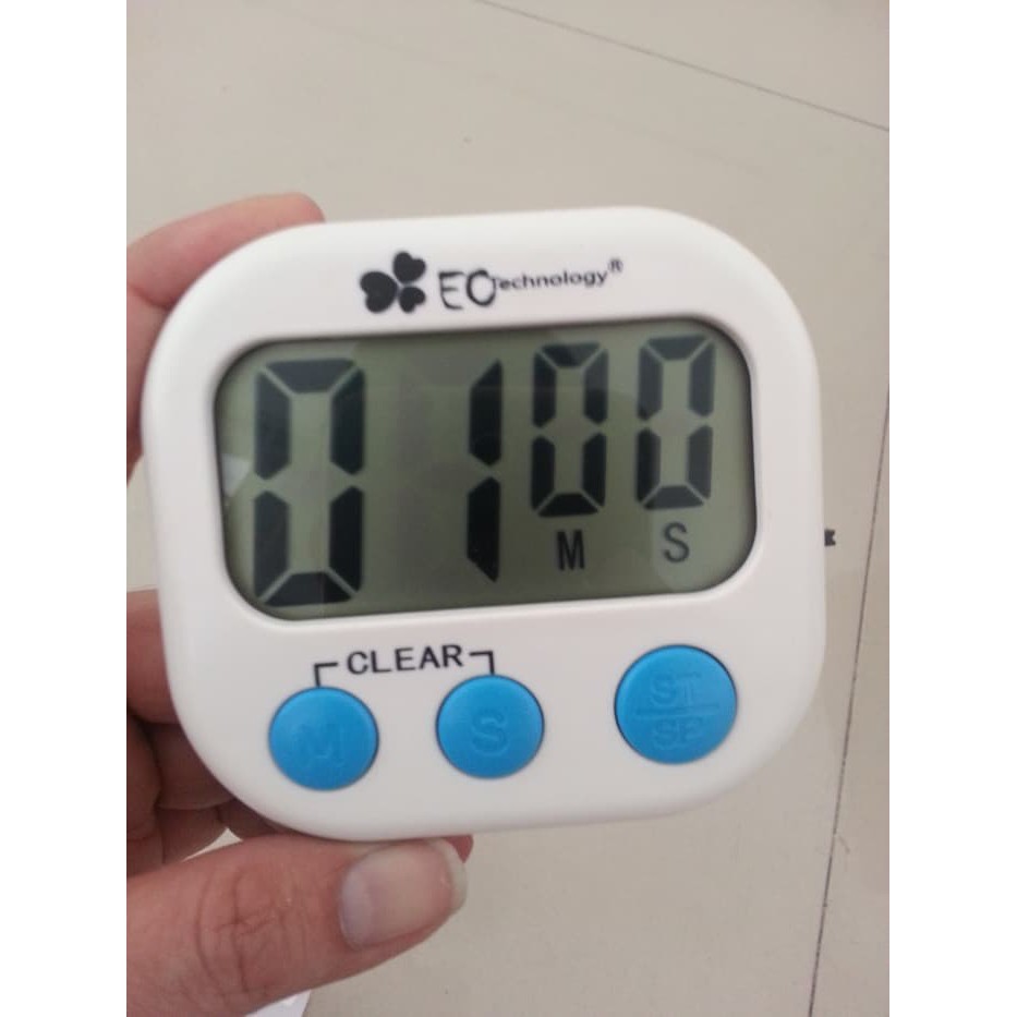 Digital Kitchen Timer &amp; Stopwatch Cute / Alarm Masak Dapur Roti Kue - TMR