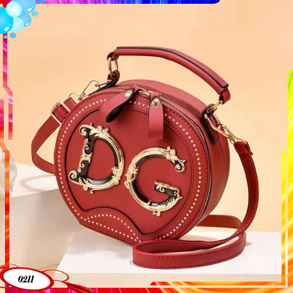 B0211 1KG BISA 2TAS TAS SELEMPANG BULAT MOTIF GD TAS PESTA BY TAS BATAM OFFICIAL SHOP IMPORT BATAM