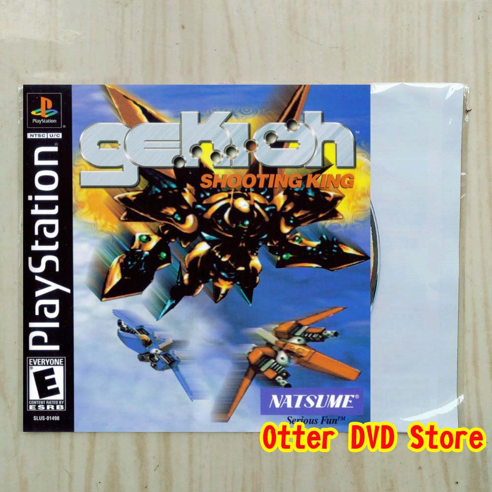 Kaset CD Game Ps1 Ps 1 Gekioh - Shooting King