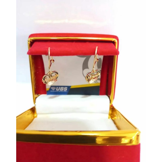 ANTING PANJANG ANAK EMAS ASLI