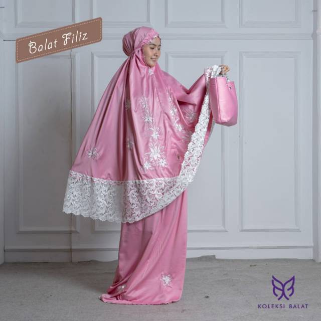 Mukena bordir adem mukena dewasa