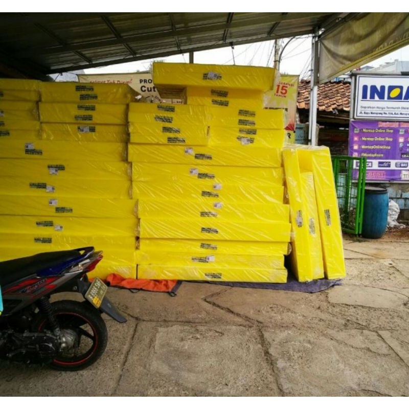 Busa kuning Premium untuk kasur/karpet