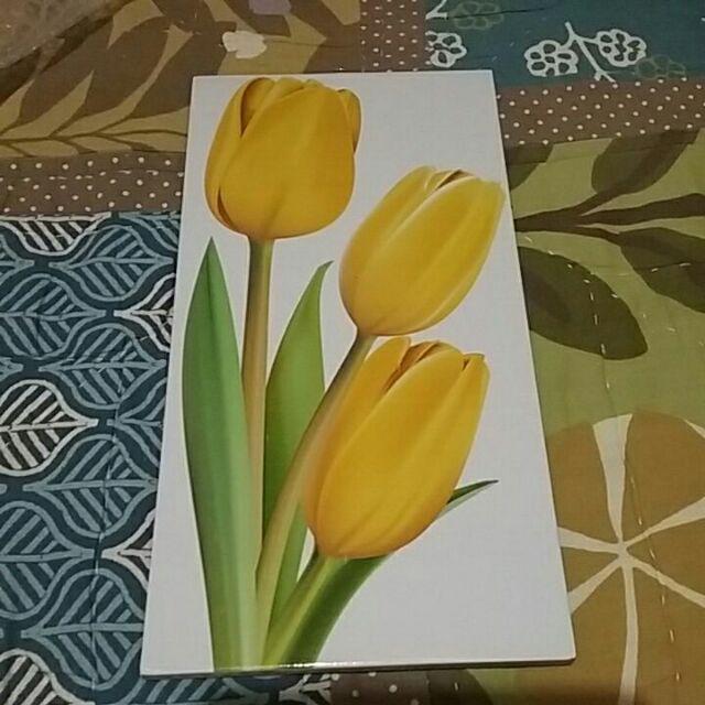 Hiasan Dinding Walldecor Pajangan Dinding Shabby Chic Tulip Wp 11