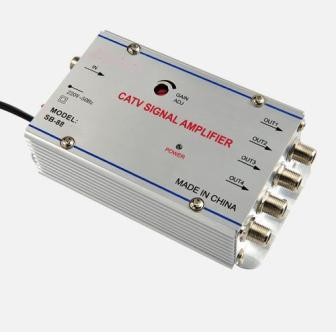 CATV SIGNAL AMPLIFIER 4 PORT