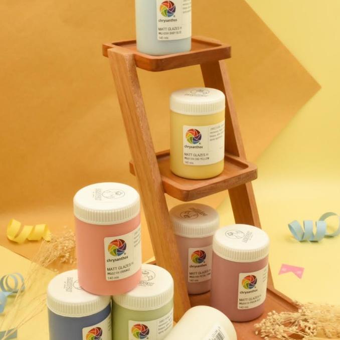 

Food Safe Matte Glaze - Glasir Cair Keramik Matte / Doff
