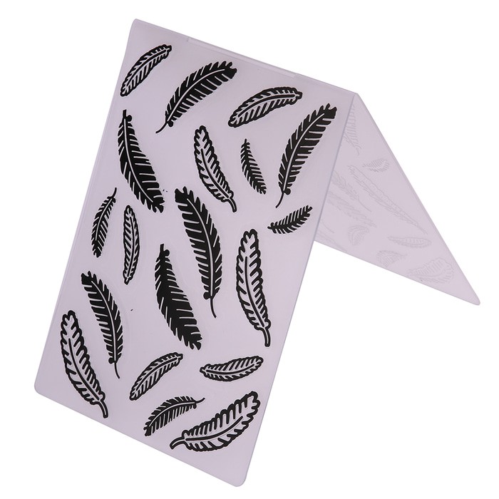 Feathers Patern Embossing Folder