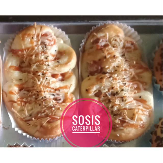 

Roti Sosis Caterpillar