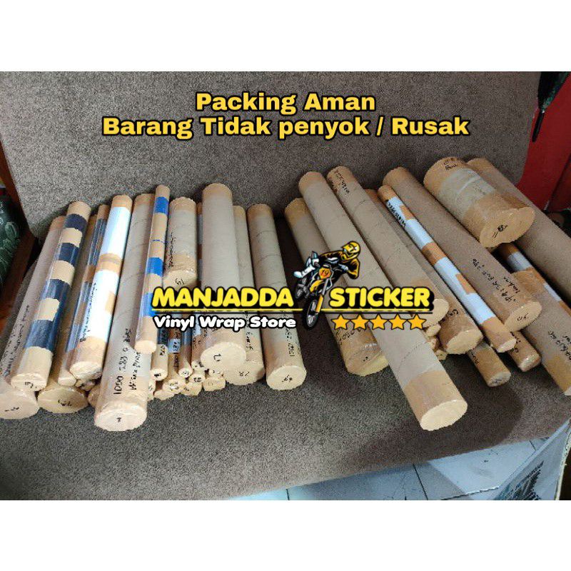 Stiker Skotlet Motor Warna Biru Kualitas Premium