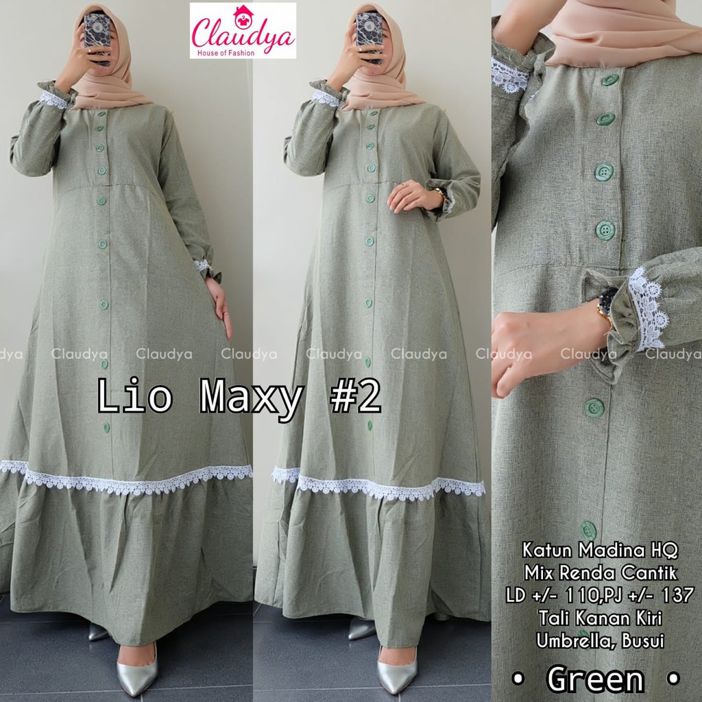 Lio Maxy Dress Katun Madina