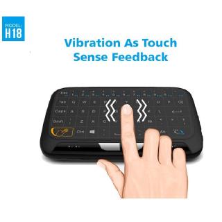 H18 Wireless Air Mouse Mini Keyboard Full screen touch 2