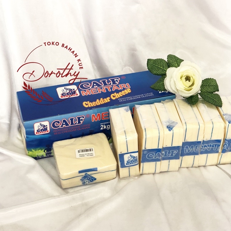 

CALF MENTARI KEJU CHEDDAR POTONGAN 250 GRAM