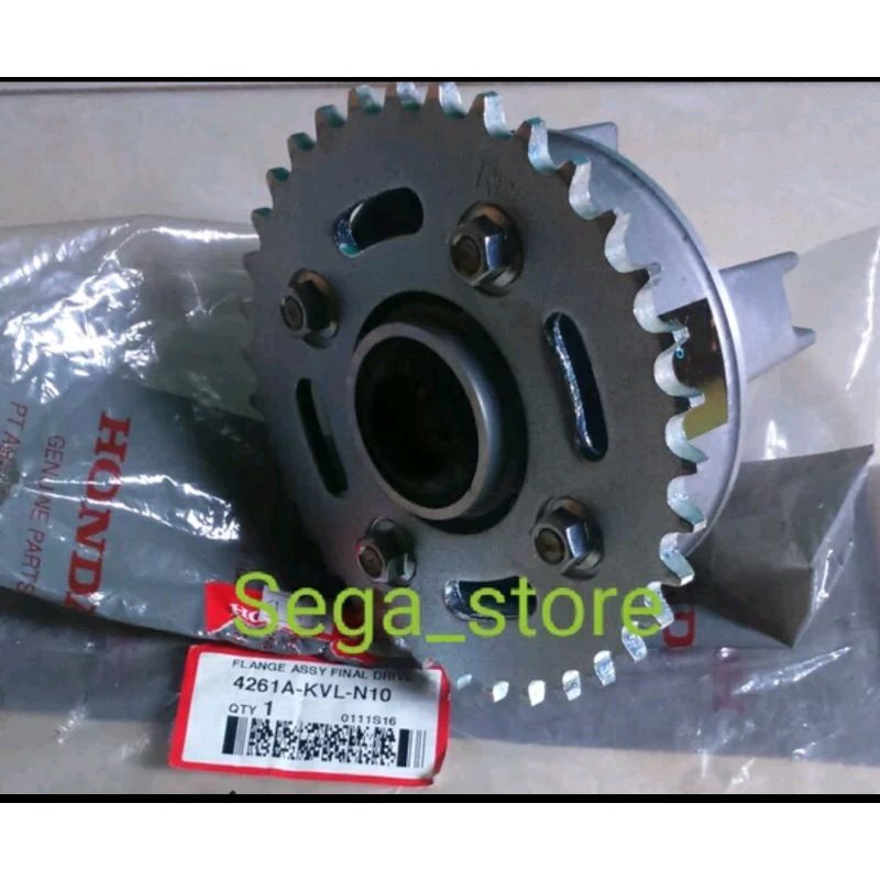 nap gear dudukan gear ger belakang honda supra 125 DD original AHM 4261A-KVL-N10 4261A-KVL-N00