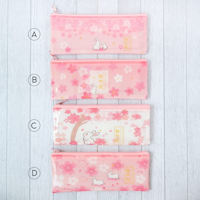 

Mantap Tempat Pensil Lucu Motif Sakura Pink Sakura Bunny Plastic Pencil Case Berkualitas