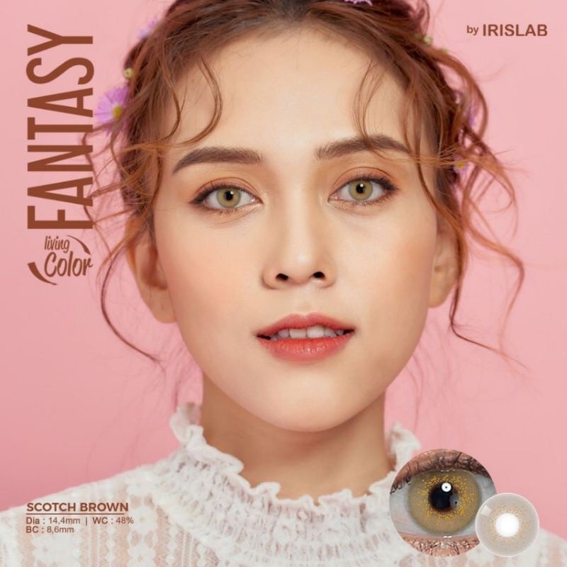 (BISA COD) SOFTLENS LIVING COLOR FANTASY BY IRISLAB