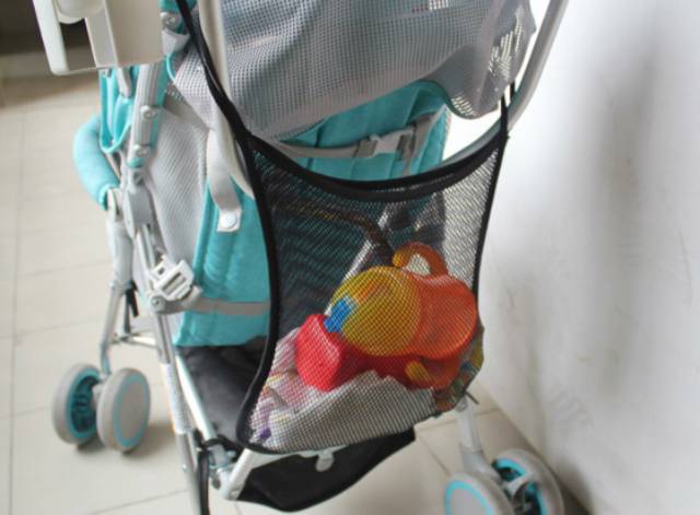 kantung jaring stroler / baby stroler net bag