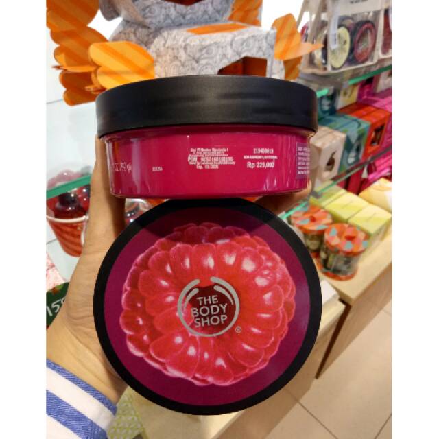 Body Shop Raspberry Body Butter 200Ml Harga