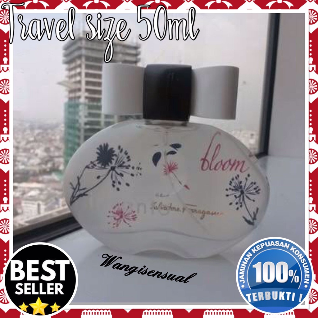Parfum Travel Size Salvatore ferragamo incanto bloom women 50ml ( TANPA BOX )