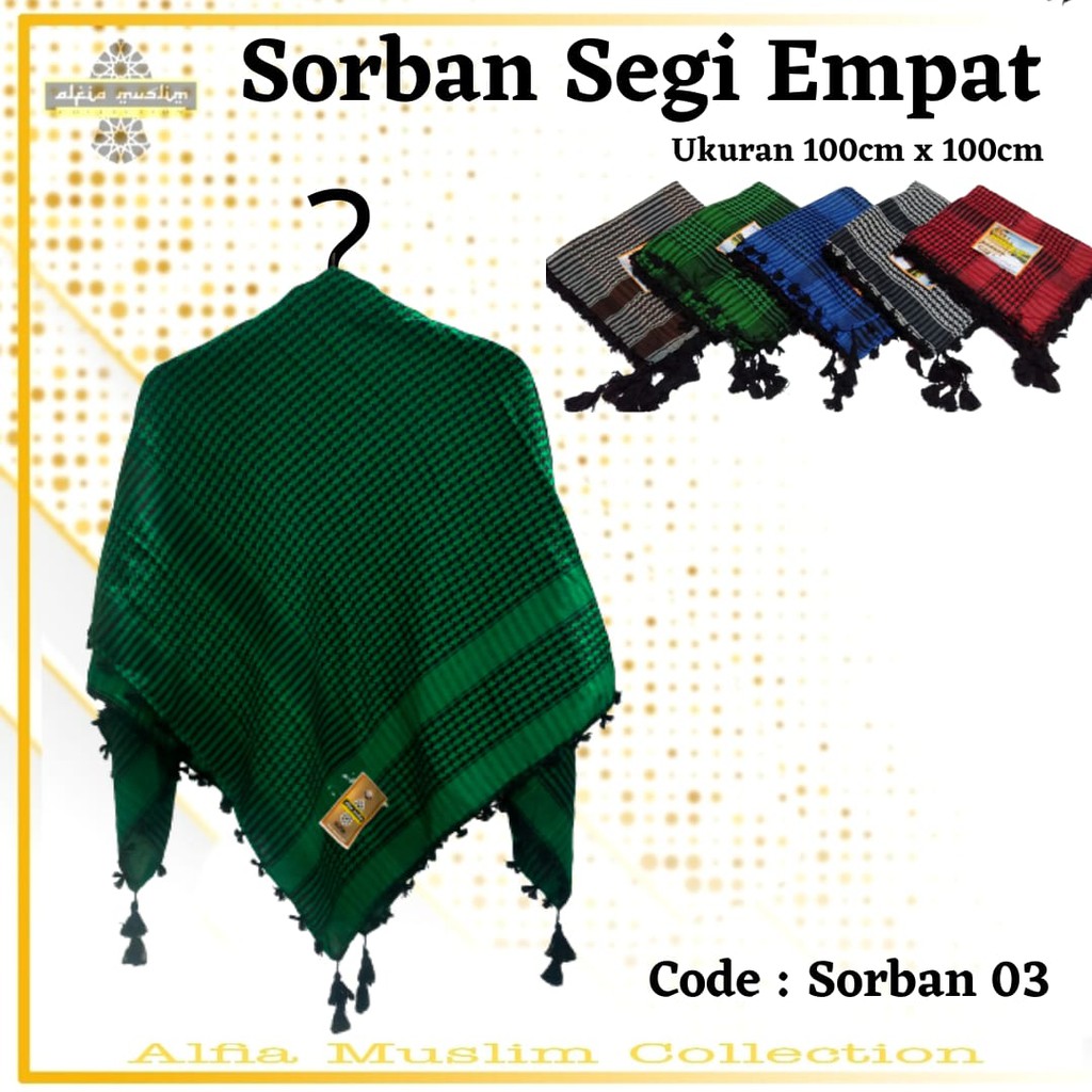 TERMURAH!! Sorban Segi Empat Sorban turkey Termurah