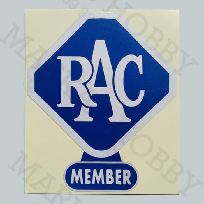 

Stiker / Sticker RAC Member Blue