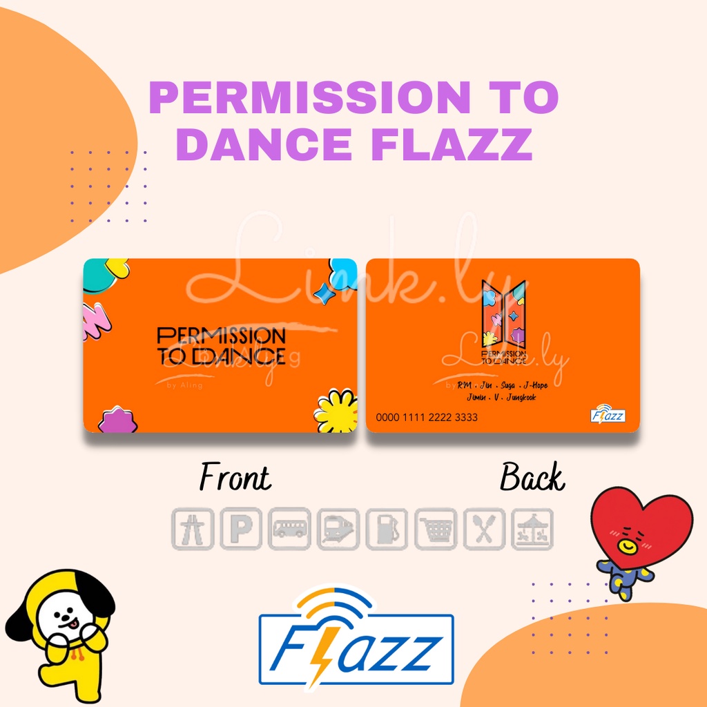 Kartu Flazz BCA BTS - Permission to Dance