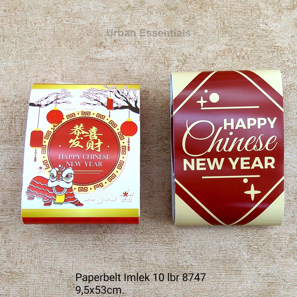 

Label Imlek Paperbelt Imlek 10 Lembar Ukuran 53x9.5cm 2 Varian