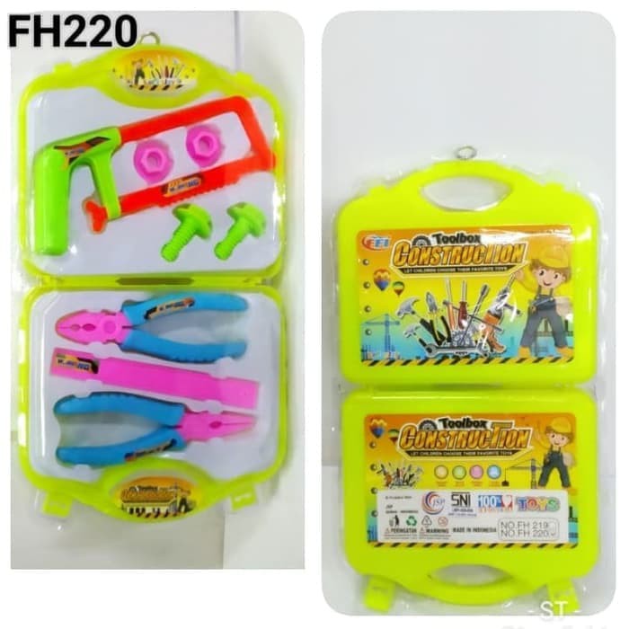 Mainan anak Tool Set Alat Pertukangan Tas (FH220)