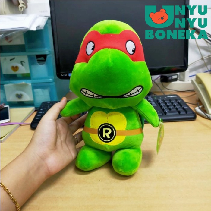 Boneka Kura2 Ninja Size 8&quot;/25cm/NinjaTurtle/SuperHero/MainanAnak