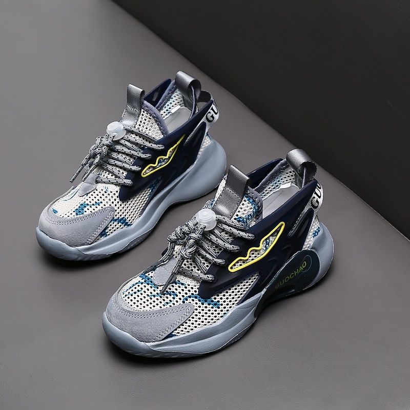 Fashion Bernapas Single Mesh Sepatu Kasual Anak Sepatu
