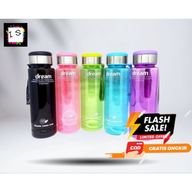 Botol Air Minum DREAM Sporty 1L / Botol Minum Kekinian