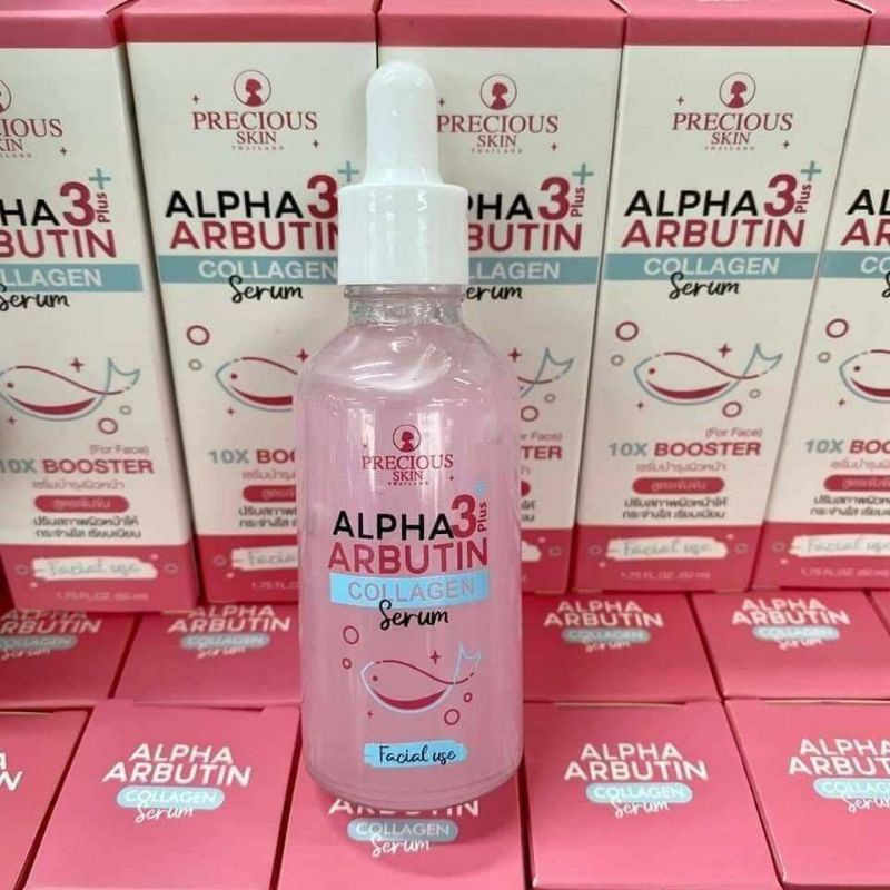 [COD] Serum Wajah Thailand Ampuh Memutihkan &amp; Menghilangkan Flek Hitam di Wajah dalam 2 Minggu - Alpha Arbutin Collagen BPOM 100% Original
