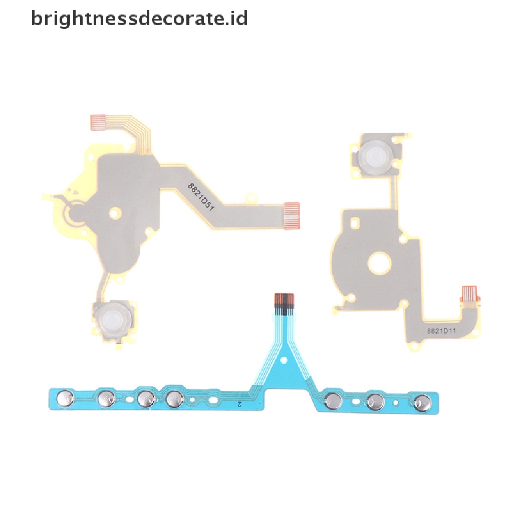 Kabel Flex Tombol Kiri Kanan Volume Pcb Keypad Start Untuk Psp 3000