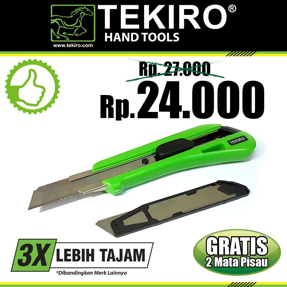 

Tekiro Pisau Cutter Besar Terlaris