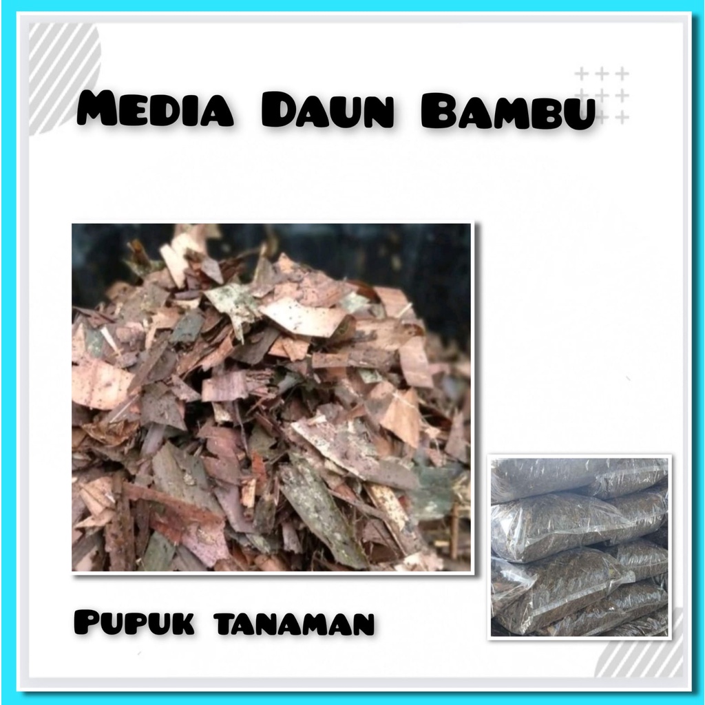 Media Tanam Pupuk Kompos Humus Daun Bambu