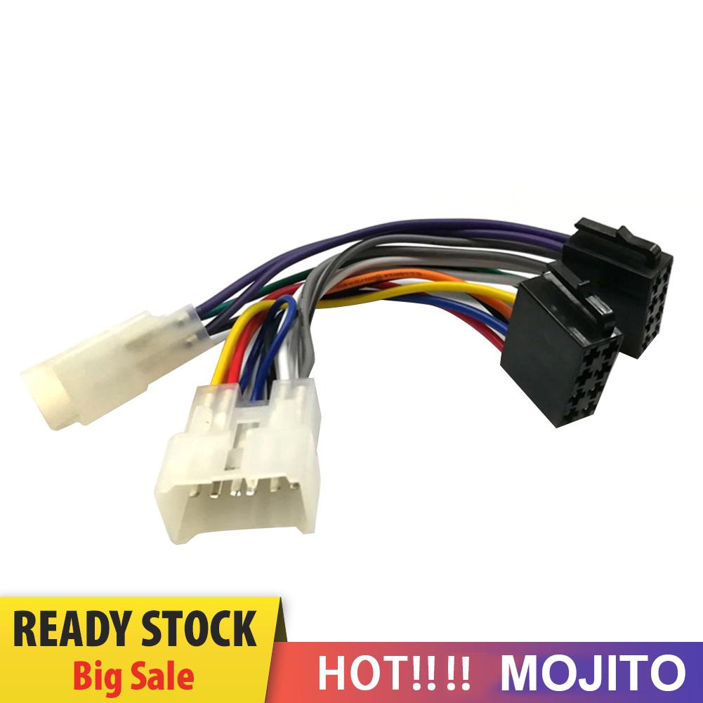 Iso Adaptor Konektor Kabel Harness Stereo Mobil Untuk Toyota Camry Corolla