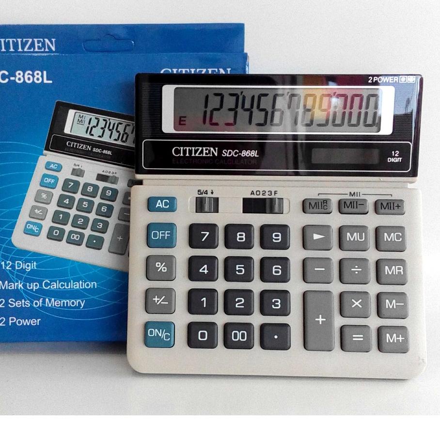 

Best! Kalkulator 868L 12 Digit - 868L - Kakulator Dagang / Kalkulator check / Calculator 12 Digit 868L !!