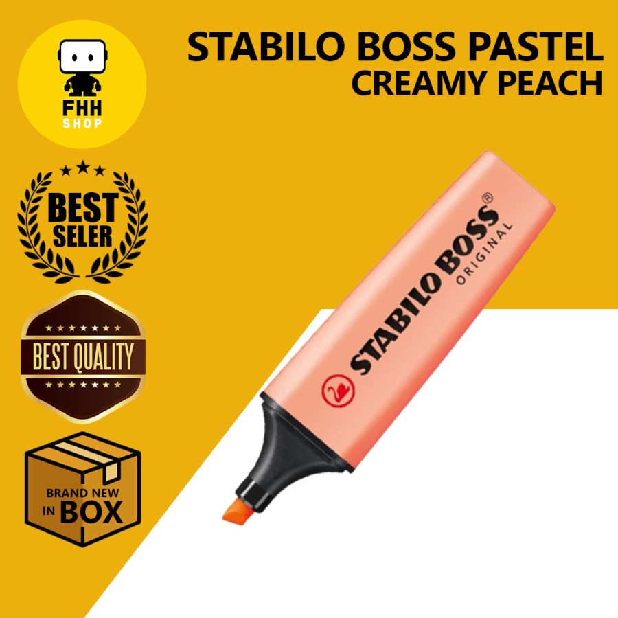 

NEW STABILO BOSS PASTEL Creamy Peach