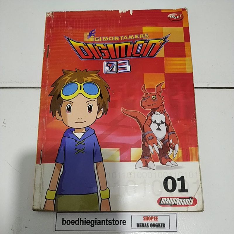 komik Digimon 03 1