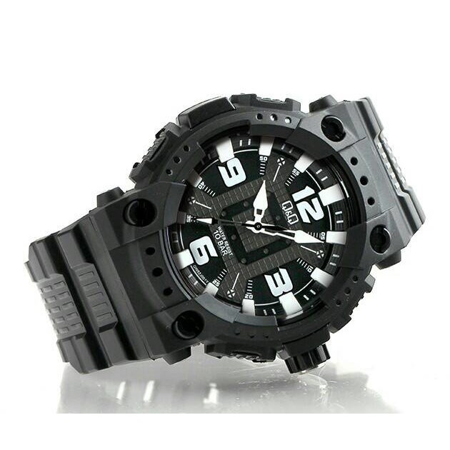 Silver_0  Jam Tangan Q&Q QQ GW82J Original  ZZ10