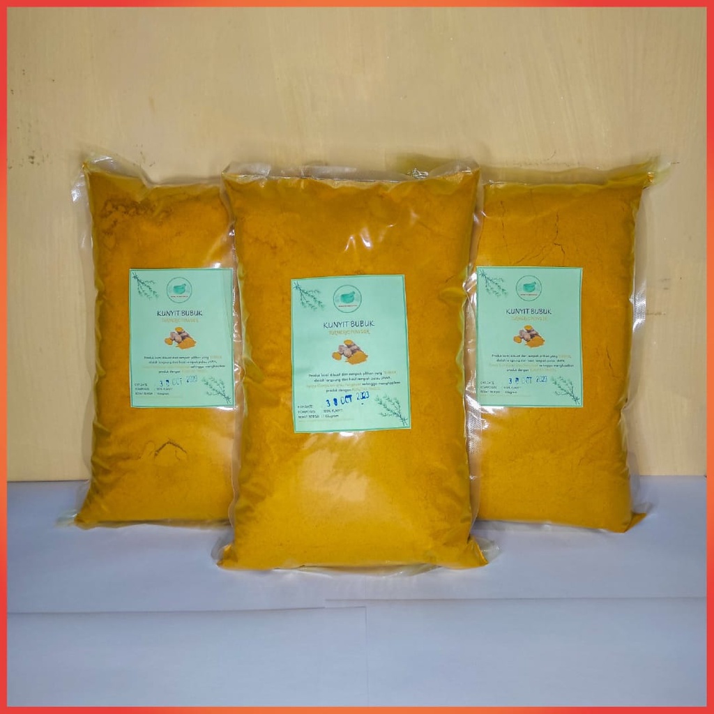 

KUNYIT BUBUK ASLI ISI 1 KG / KUALITAS PREMIUM / REMPAH / TURMERIC POWDER / AROMATIC INDO SPICE