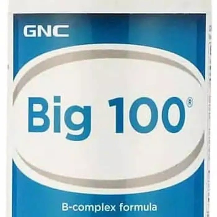 GNC big 100 B-complex (100) asli