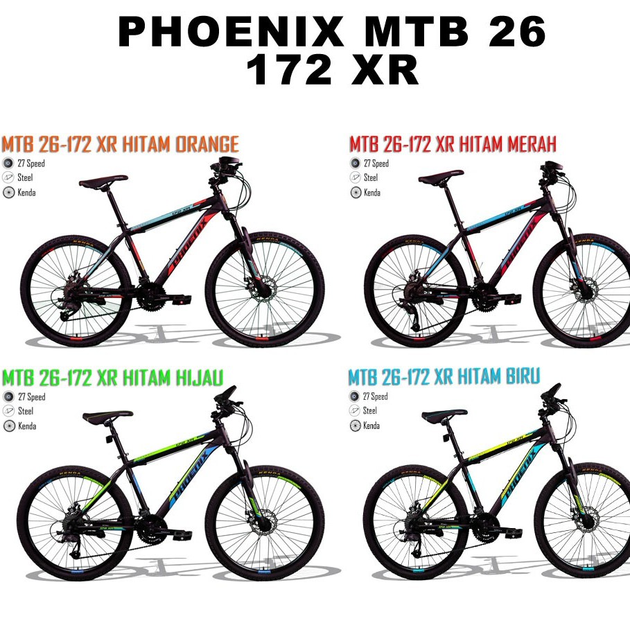 SEPEDA MTB 24 INCH PHOENIX 172 XR