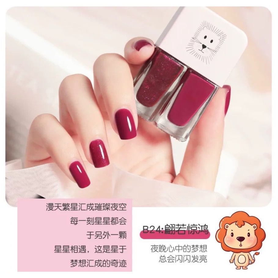 KUTEK 2IN1 NAIL POLISH IMPORT CAT KUKU 2 TONE WARNA ALA KOREA / KUTEK HALAL