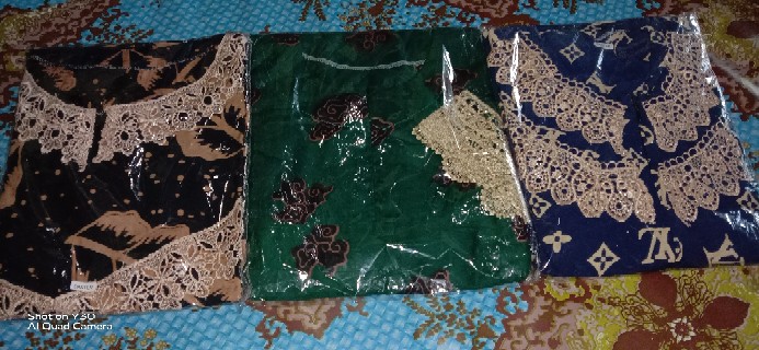 Dress Godhong Renda Busui || Daster Renda || Daster Batik Pekalongan Maju